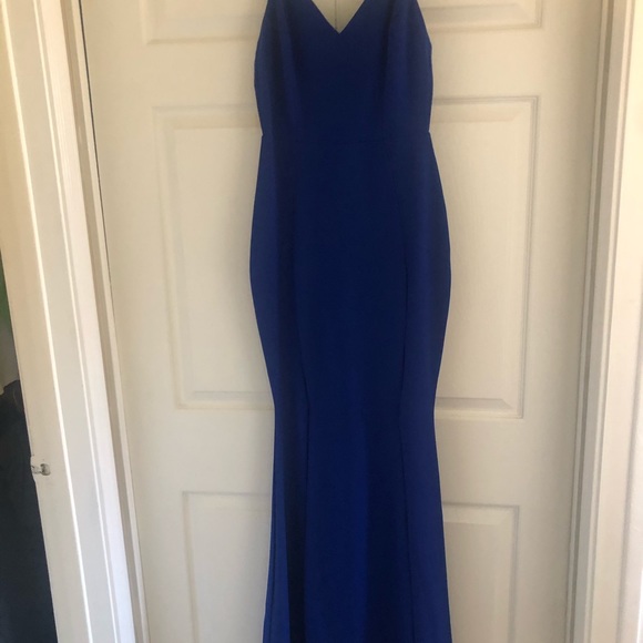Blue formal gown - Picture 5 of 5